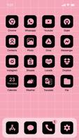 Wow Born Pink Theme, Icon Pack ภาพหน้าจอ 1