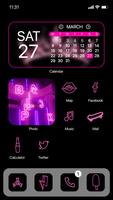 Wow Pink Venom Icon Pack पोस्टर