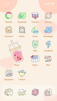 Wow Jazzy Cat  Icon Pack 포스터
