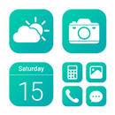 Wow Mint Theme - Icon Pack APK