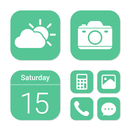 Wow Emerald White - Icon Pack APK