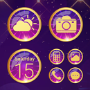 Wow Firework Flower Icon Pack APK