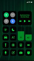 Wow Green Black - Icon Pack capture d'écran 3