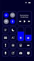 Wow Blue Neon Theme, Icon Pack capture d'écran 3