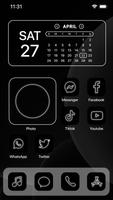 Wow Black or White - Icon Pack ポスター