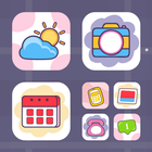 Wow Tema Panda - Icon Pack ikon