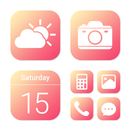 Wow Gradient Wine - Icon Pack APK