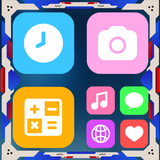 Wow Robo Game Theme, Icon Pack ícone