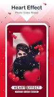 Poster Heart Effect Photo Video Maker