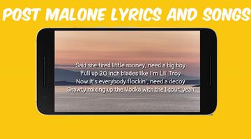 Post Malone Lyrics & songs-Wow. - Affiche