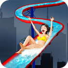 Slide Rush Water Park Game ไอคอน