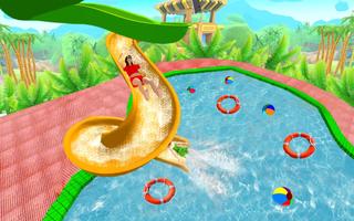 Slide Rush Water Park Game ภาพหน้าจอ 2