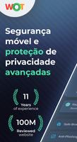 Proteção segurança móvel WOT Cartaz