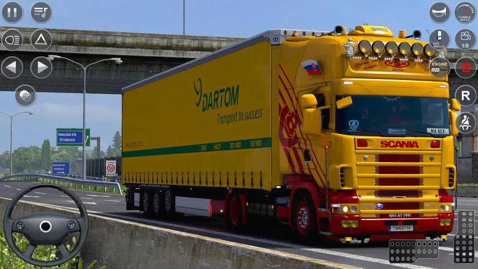 Euro Truck Cargo Driving Sim APK للاندرويد تنزيل