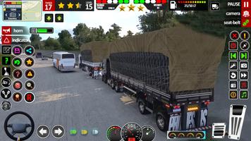 यूरो ट्रक ड्राइविंग- ट्रक गेम स्क्रीनशॉट 3
