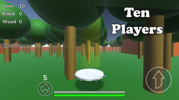 Lumberjacks Brawl: Hyper casual battle royale game capture d'écran 2