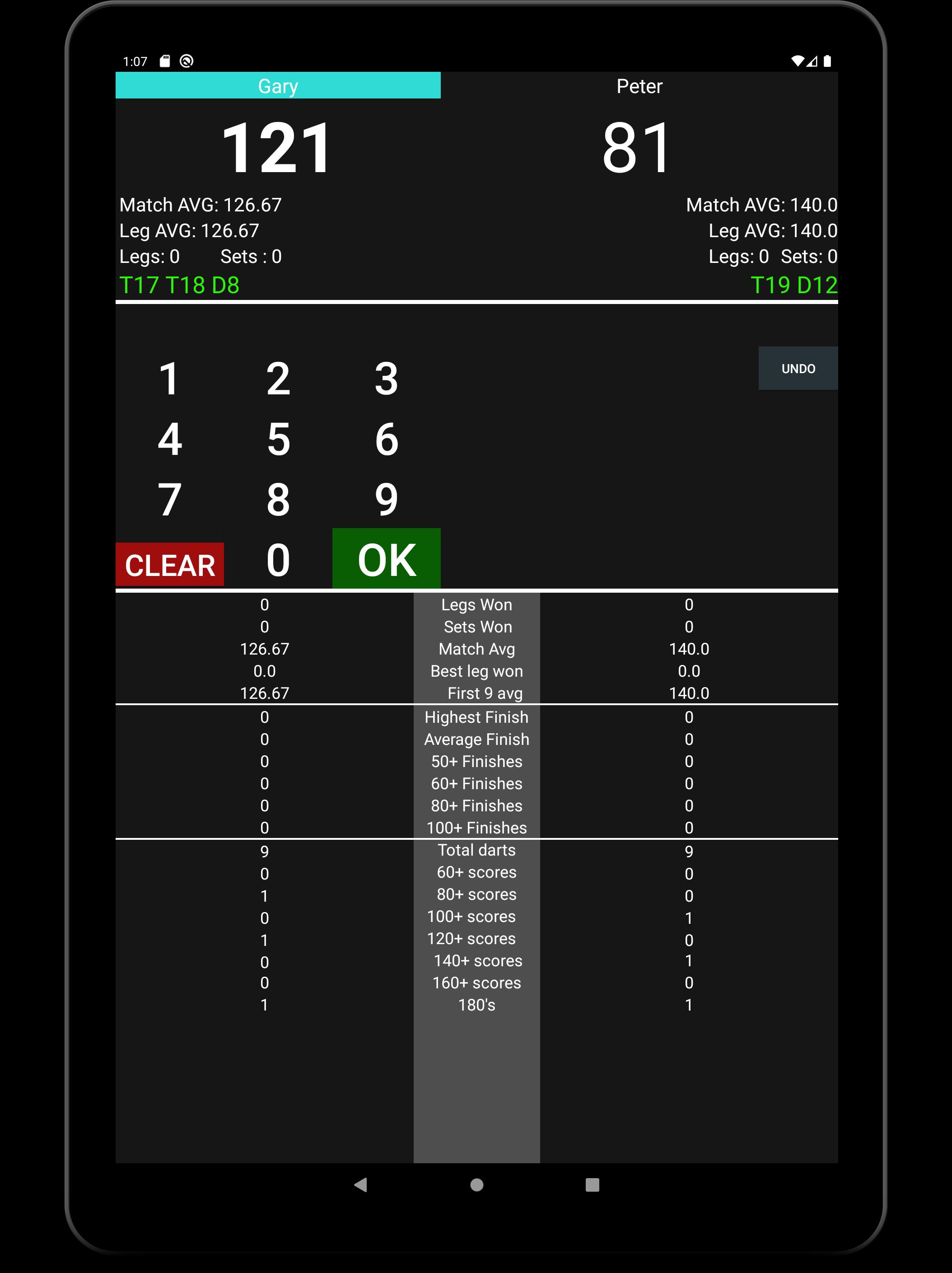 Essential Darts Scoreboard for Android - APK Download