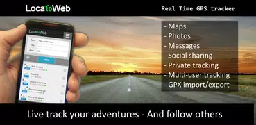 LocaToWeb realtime GPS tracker