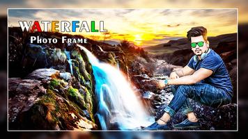 Fancy Waterfall Photo Frames Cartaz