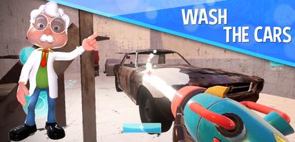 Power Washing Car Simulator ảnh chụp màn hình 1