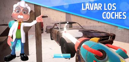 Power Washing Car Simulator captura de pantalla 1