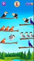 Bird Sort - Color Puzzle Game captura de pantalla 2