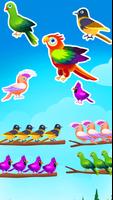 Bird Sort - Color Puzzle Game capture d'écran 3