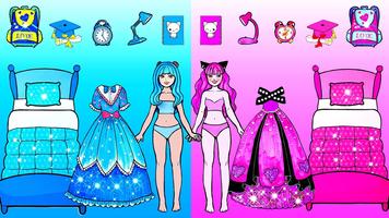 Chibi Dolls Dress up & Makeup screenshot 1