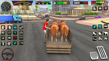 फार्म पशु परिवहन खेल स्क्रीनशॉट 2
