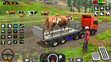 Farm Animals Transport Truck اسکرین شاٹ 3