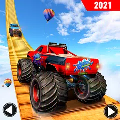 download Monster Truck Ramp Stunts OffRoad Car Racing Game APK