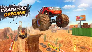 Monster Truck Ramp Stunts OffRoad Car Racing Game Affiche