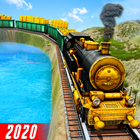 City Train Game Gold Transport ikona