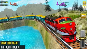 Gold Transport City Train Game screenshot 1