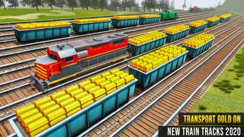 City Train Game Gold Transport screenshot 2
