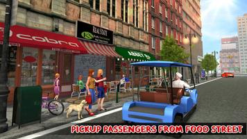 Electric Car Taxi Driving Game screenshot 1