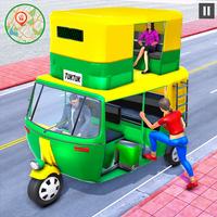 Tuk Tuk Rikshaw Auto Game poster