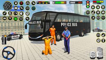 US Police Transporter Bus Game screenshot 3