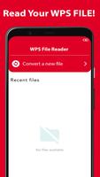 WPS To PDF WPS File Reader PDF الملصق