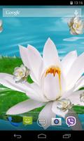 Lily on Water Live Wallpaper پوسٹر