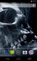 Skull Live Wallpaper 스크린샷 1
