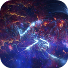 Space Galaxy Live Wallpaper icône