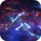 Space Galaxy Live Wallpaper ไอคอน