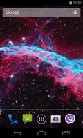 Space Galaxy Live Wallpaper capture d'écran 2