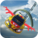Flying Car Extreme Stunts Driving APK