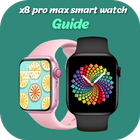 x8 pro max smartwatch guide icon