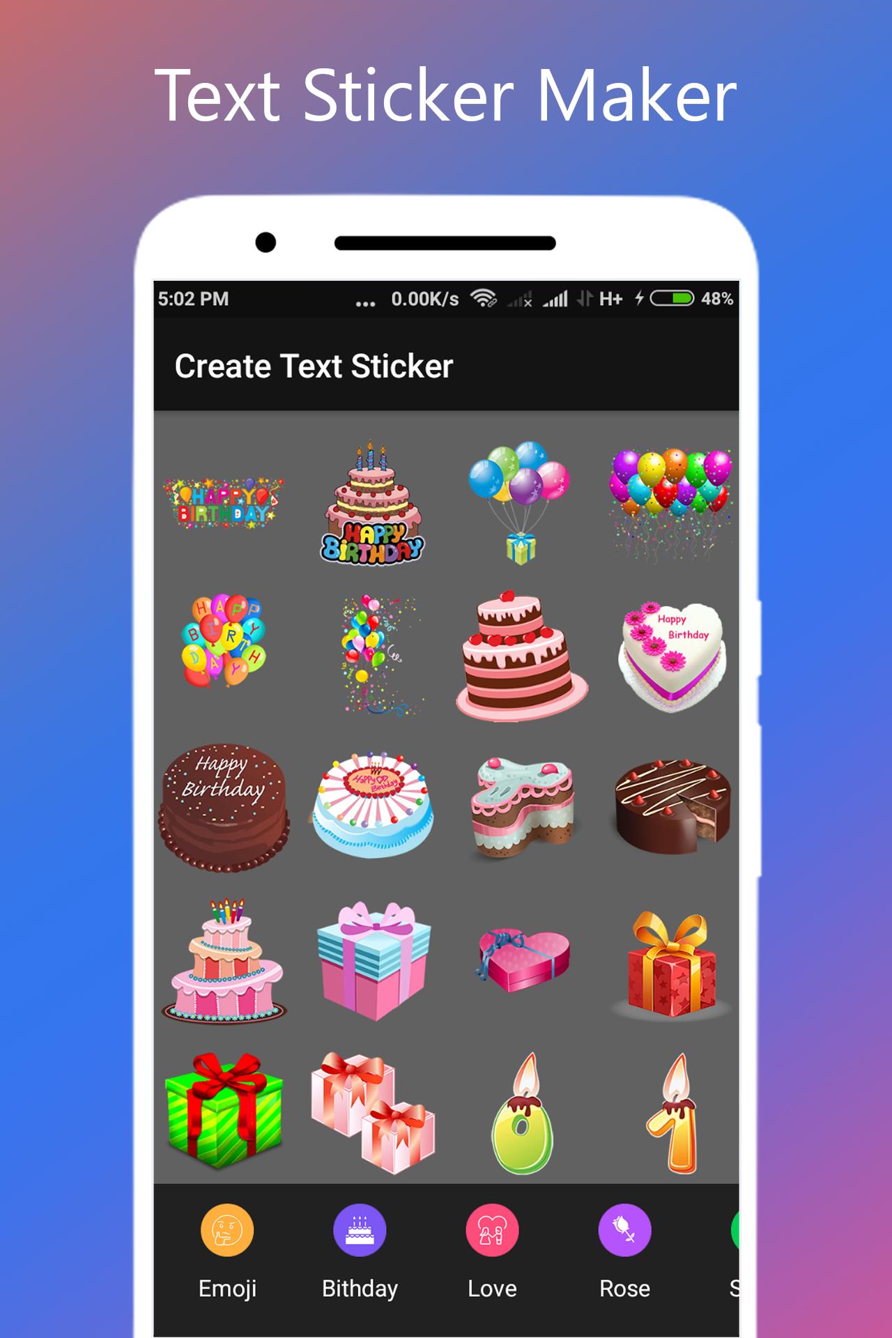 Create Sticker - Text Sticker Maker for Whatsapp for Android - APK Download