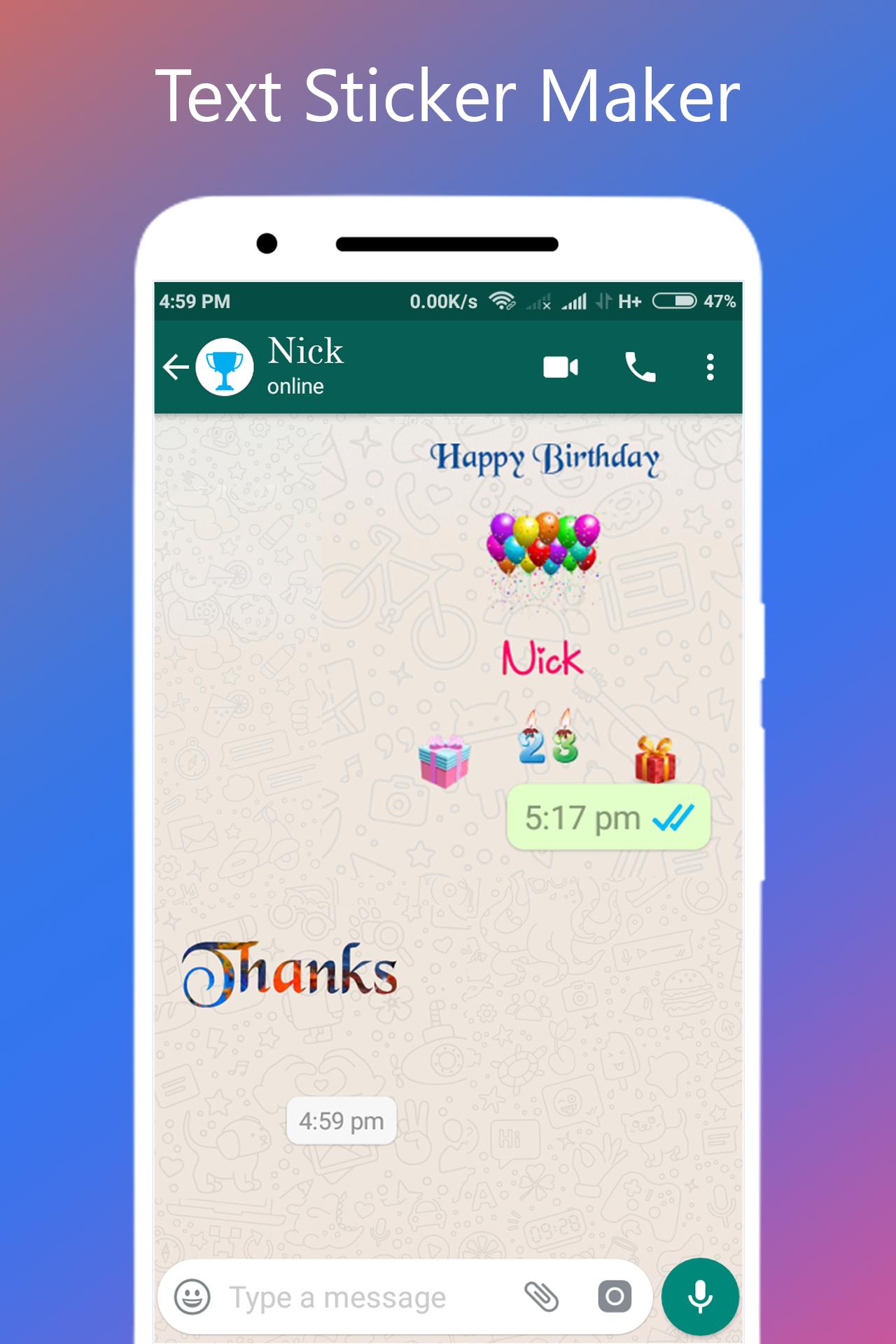 Create Sticker Text Sticker Maker For Whatsapp For Android Apk