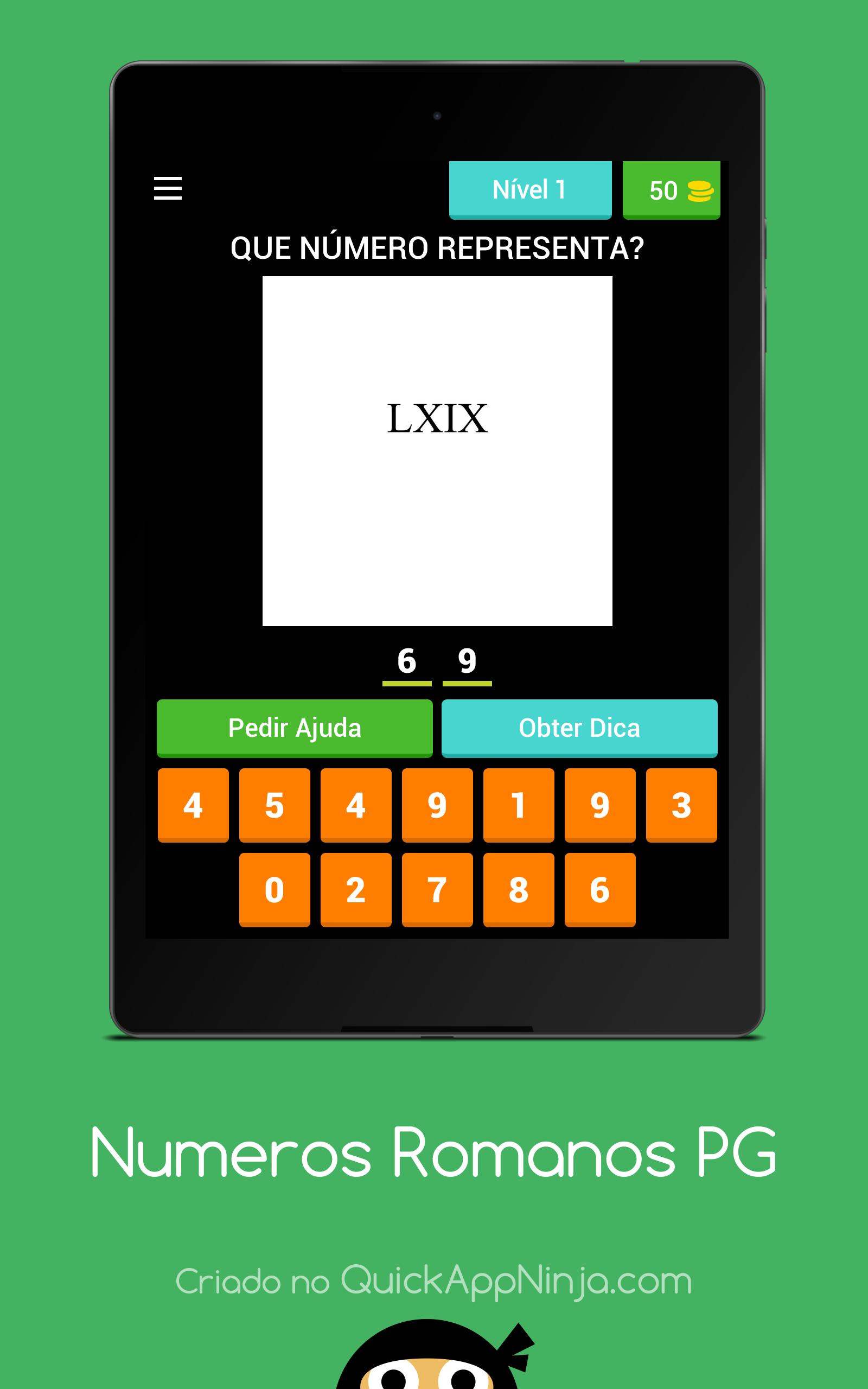 Numeros Romanos Adivinhe O Numero For Android Apk Download