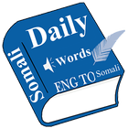 Daily Words English to Somali icône